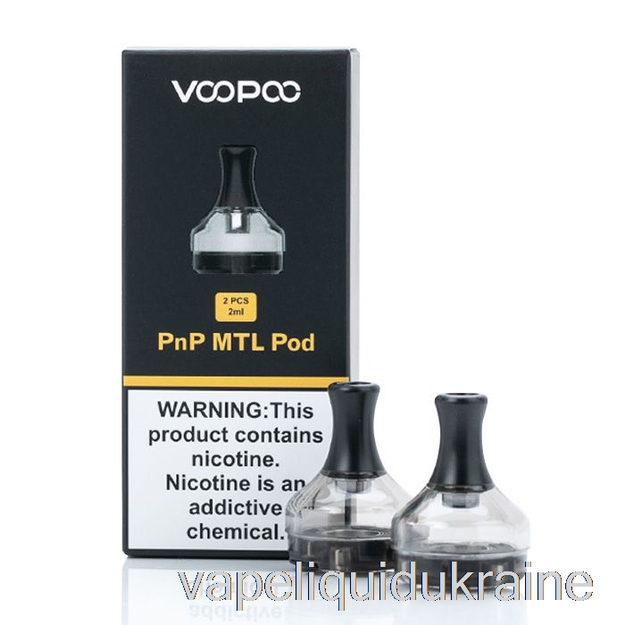 Vape Liquid Ukraine VOOPOO PnP MTL Replacement Pod MTL VERSION - 2mL PnP MTL Pod